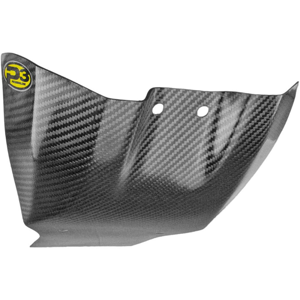 P3 Carbon Fiber Skid Plate For YZ125 Yamaha (06-18)&verbar; 307040