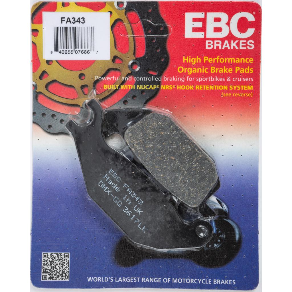 EBC Organic Brake Pads &verbar; FA343