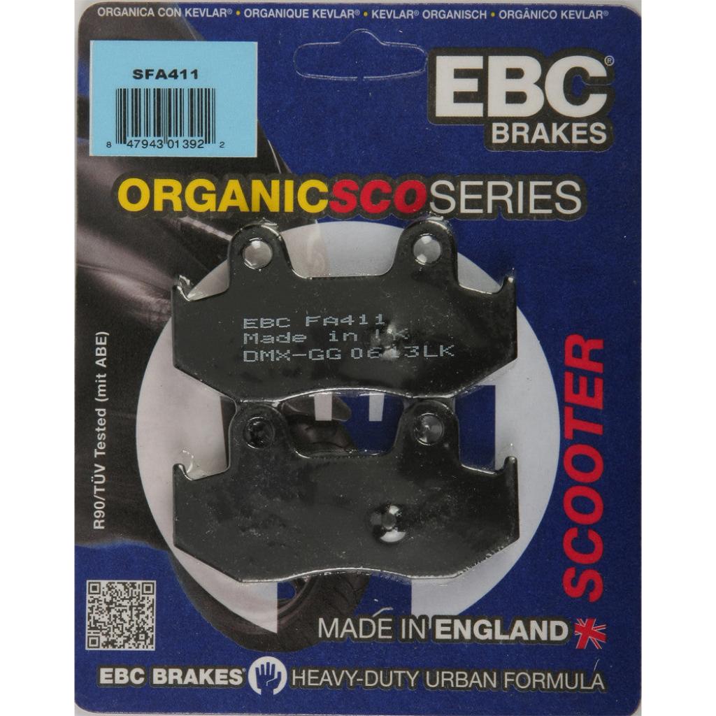 EBC Organic Brake Pads &verbar; SFA411