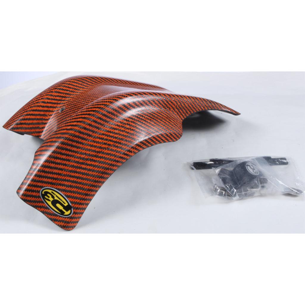 P3 Carbon Fiber Skid Plate HUS & KTM &verbar; 301077-ORG