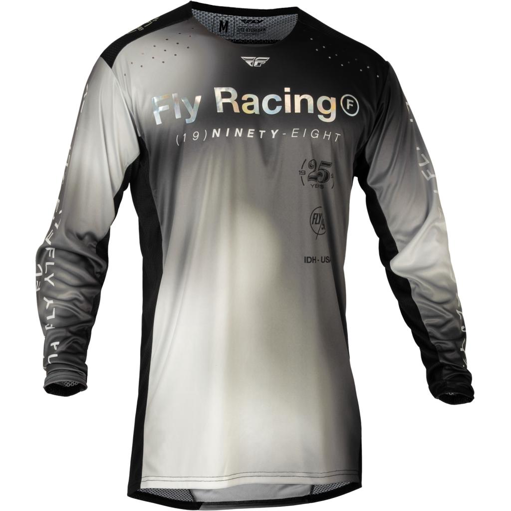 Fly Racing Youth Lite SE Legacy Jersey Light Grey/Black yxl