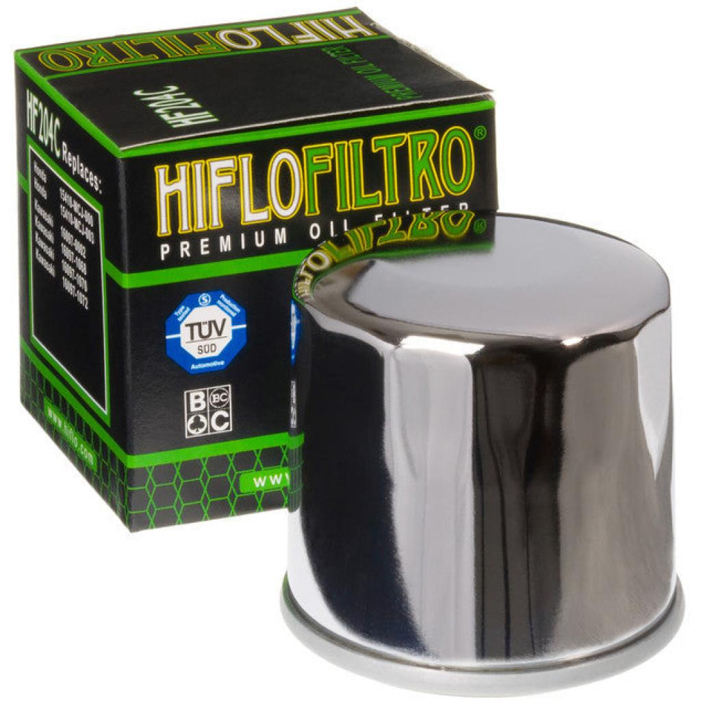 Hiflo Oil Filter Chrome &verbar; HF204C