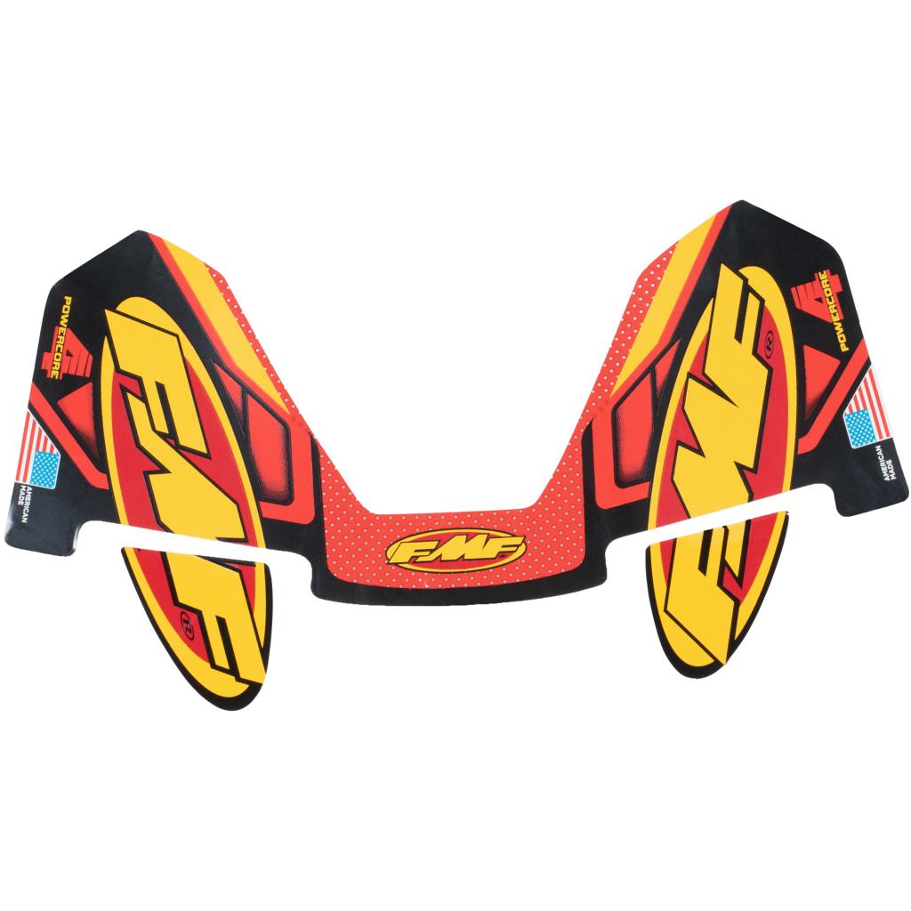 FMF 4 Stroke Hex Powercore Muffler Decals &verbar; 014842