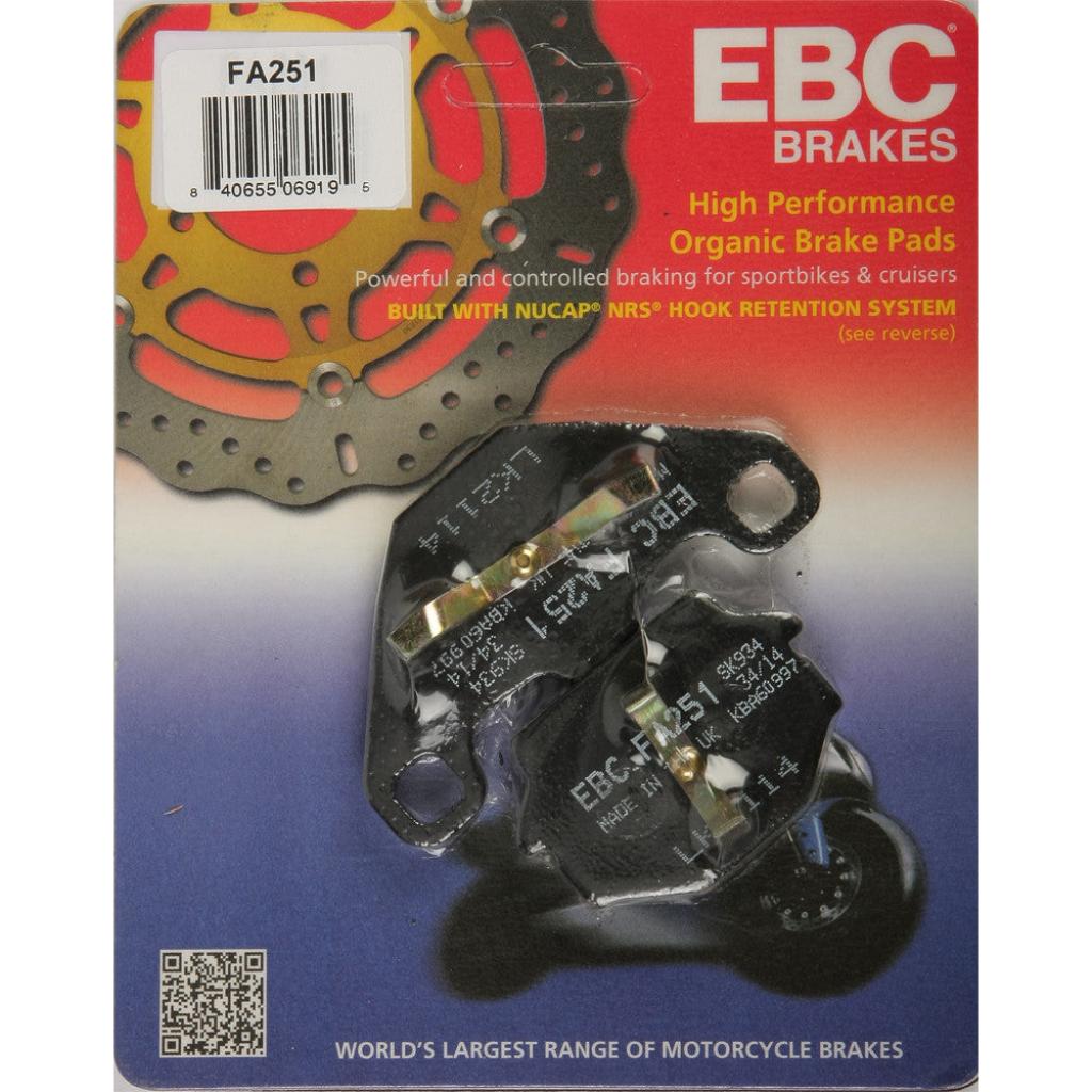 EBC Standard Brake Pads &verbar; FA251