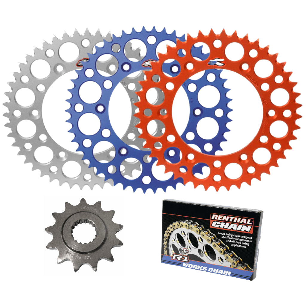 Renthal Chain & Ultralight Sprocket Kit KTM/Husqvarna/GasGas 85cc 18-23