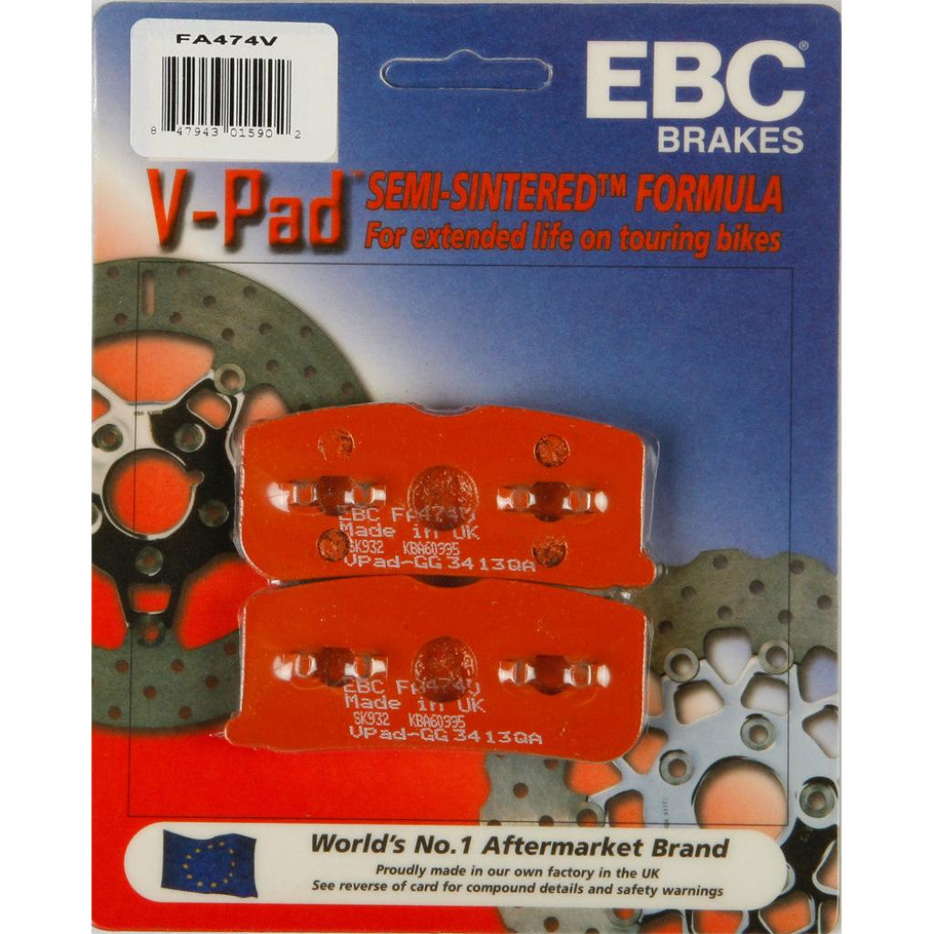 EBC Semi-Sintered Brake Pads &verbar; FA474V