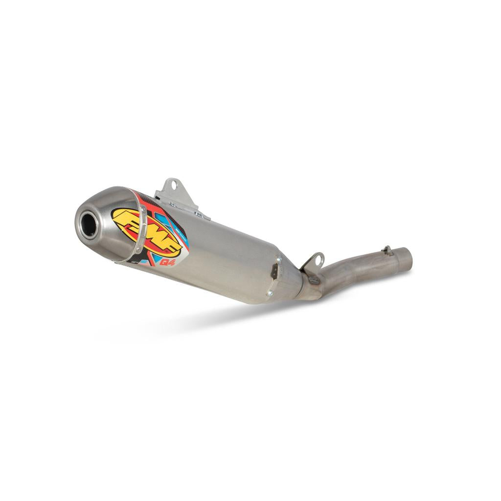 FMF Q4 Quiet Series Slip-On Exhaust Kawasaki KX250F (21-23) &verbar; 042393