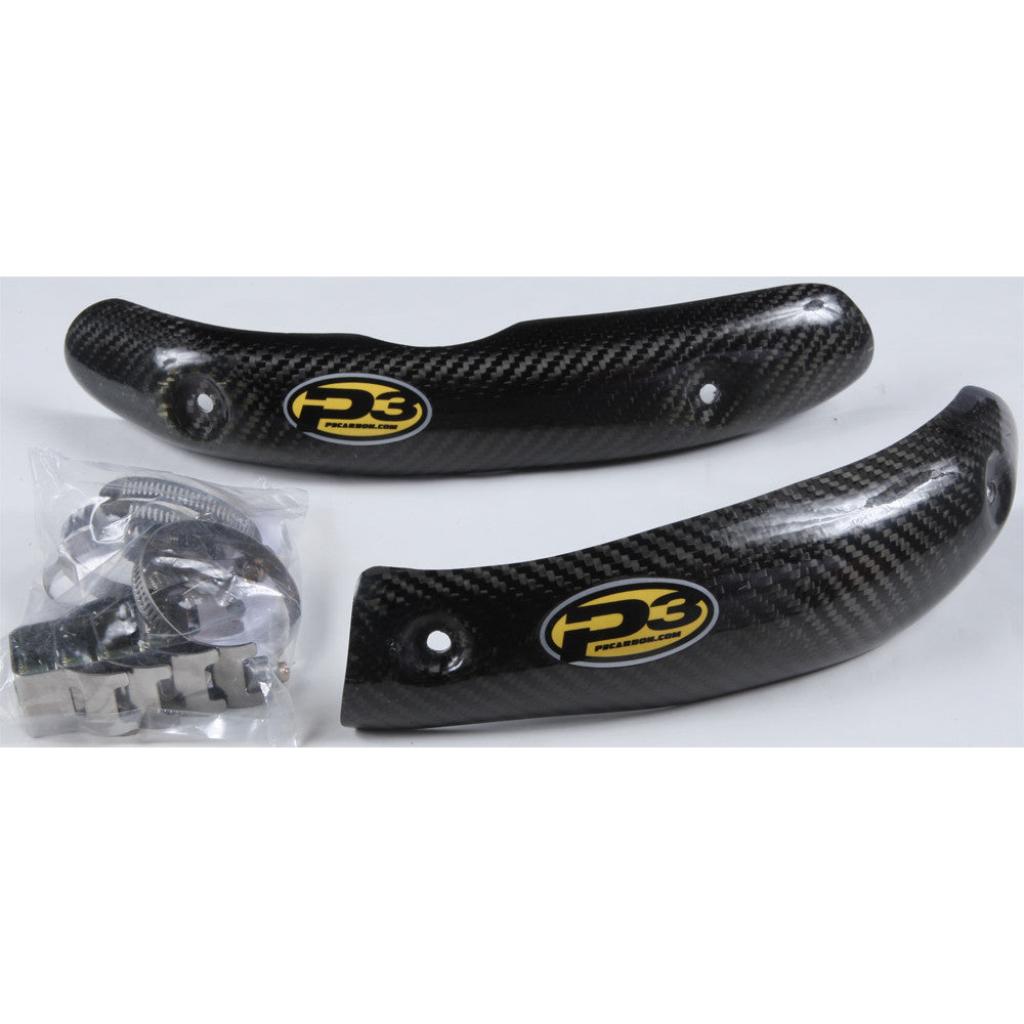 P3 Carbon Fiber Header Heat Shield &verbar; 207074