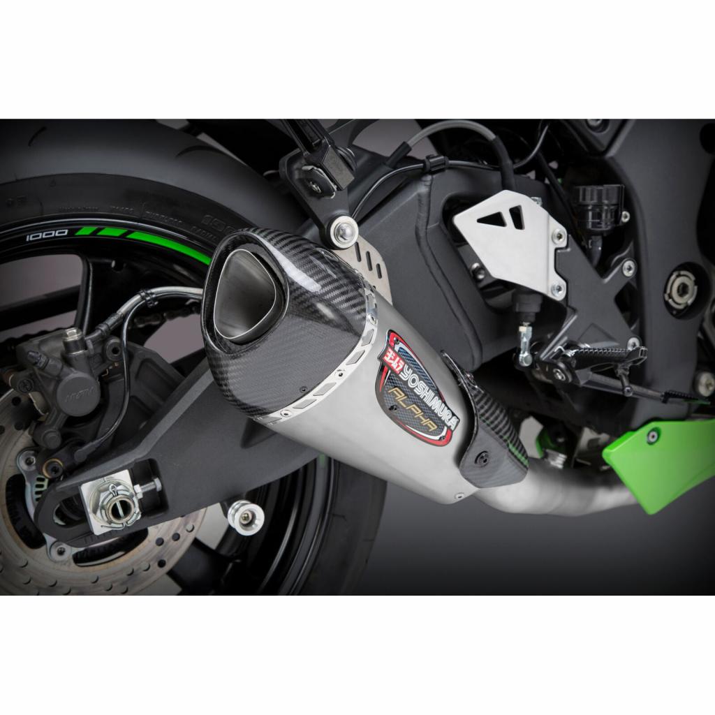 Yoshimura Alpha T Slip-On Exhaust &verbar; 14182CP520