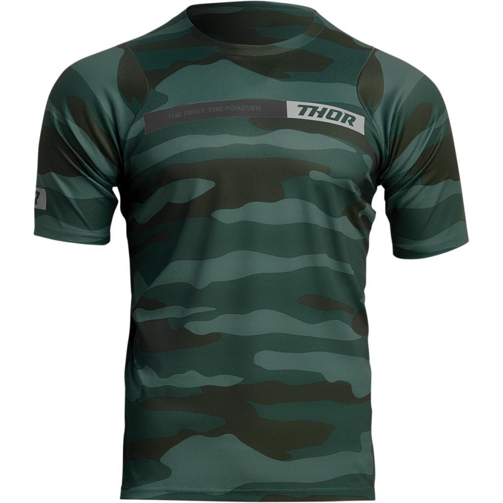 Thor Assist Camo MTB Jersey