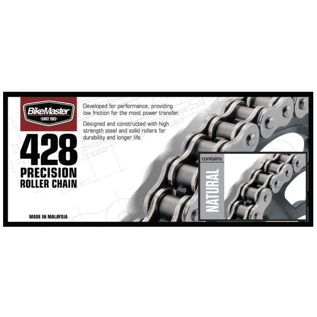 BikeMaster - 428 Precision Roller Chain