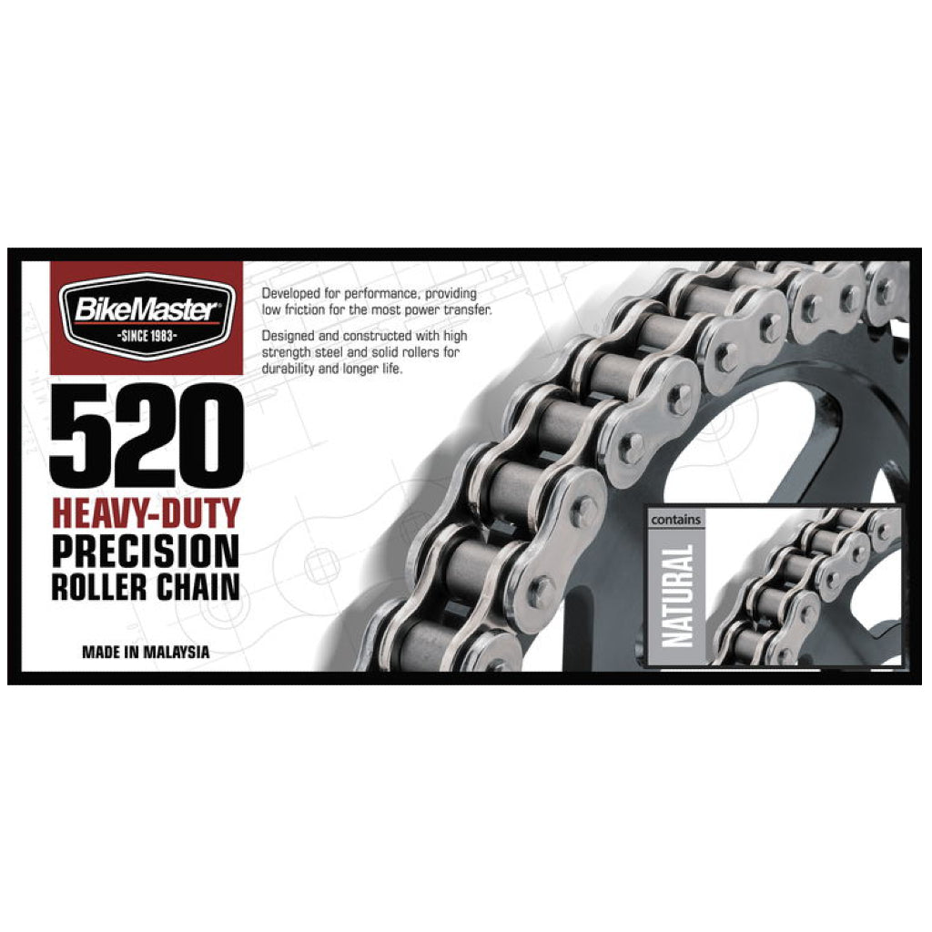 BikeMaster - 520 Heavy-Duty Precision Roller Chain