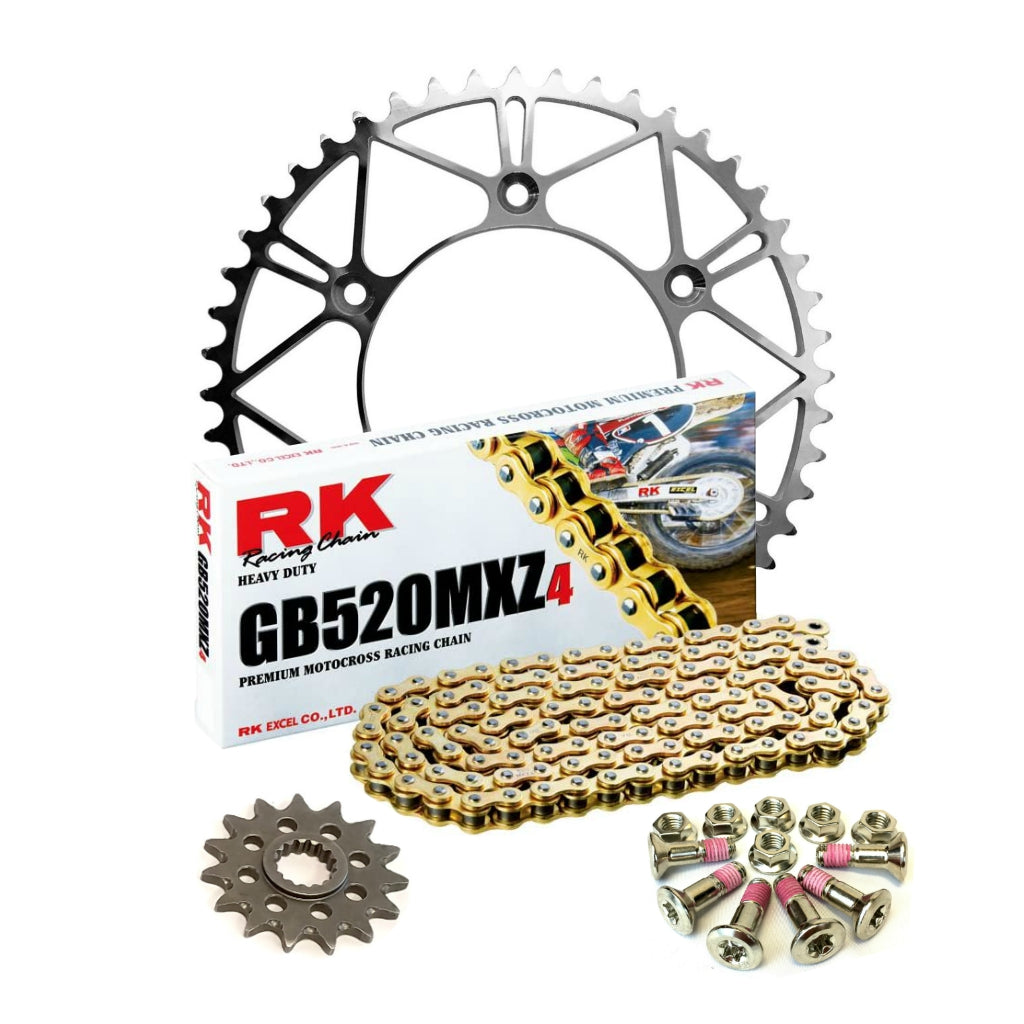 DDC RK Chain and Lightweight Steel Sprocket Kit