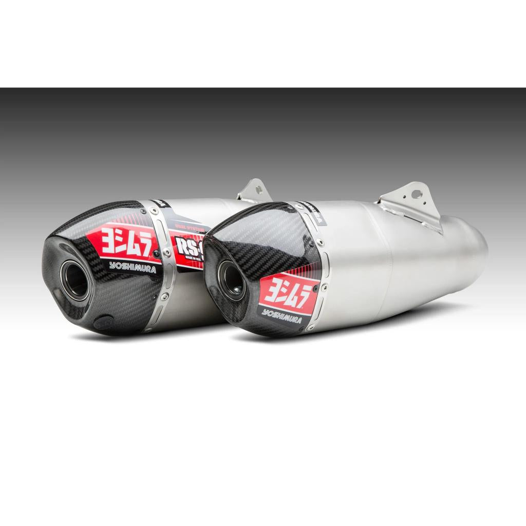 Yoshimura RS-9T Slip-On Mufflers 2019-22 Honda CRF450R/RS/RX &verbar; 225842R520