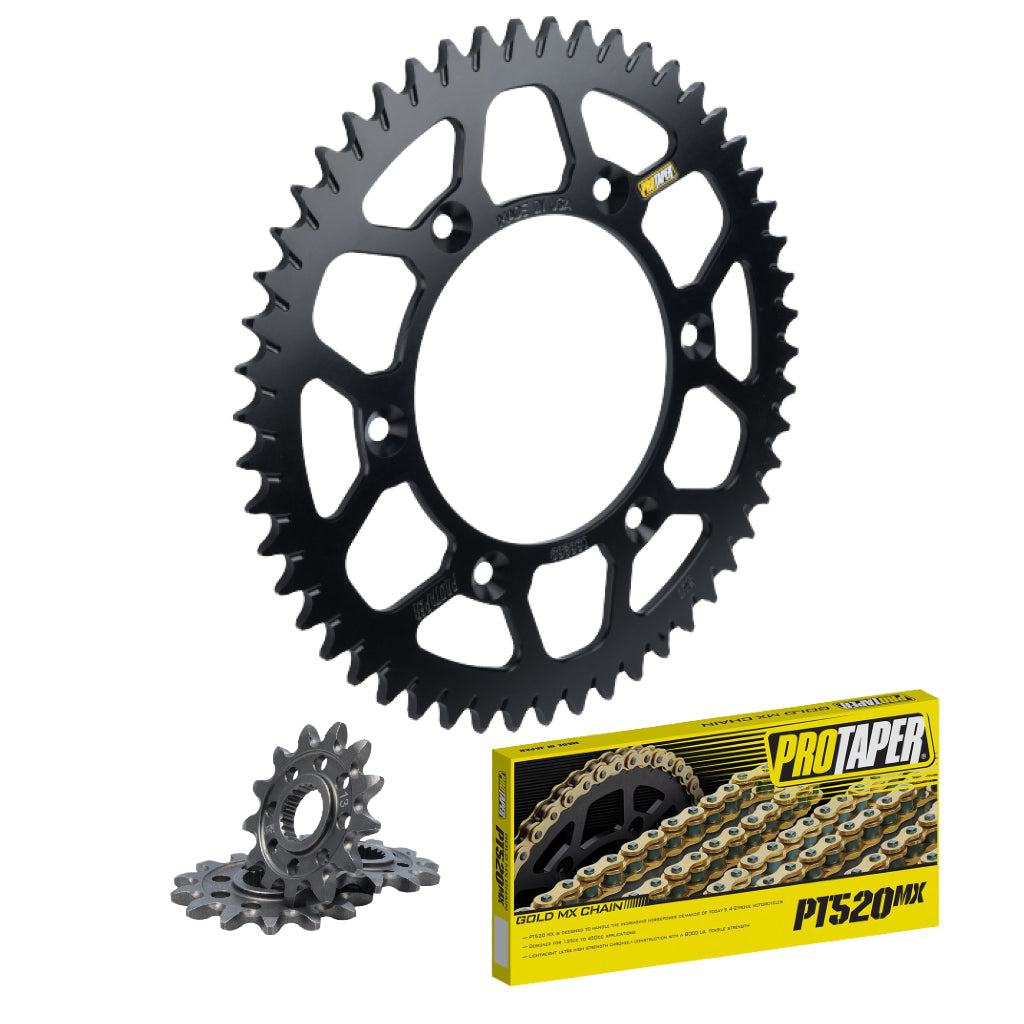 ProTaper Gold Series Chain & Sprocket Kit Yamaha YZ/WR 250-500