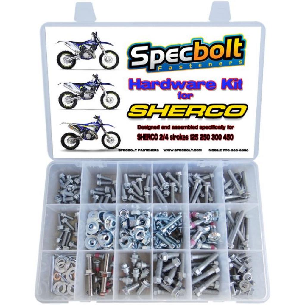 Specbolt - Sherco 300pc 2/4 Stroke Zinc Bolt Kit &verbar; SHER300