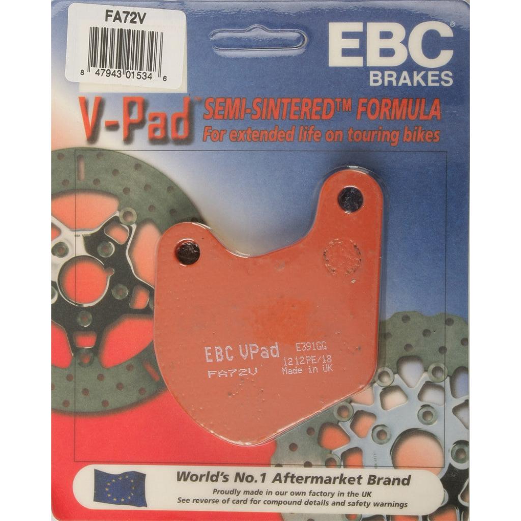 EBC Semi-Sintered Brake Pads &verbar; FA72V
