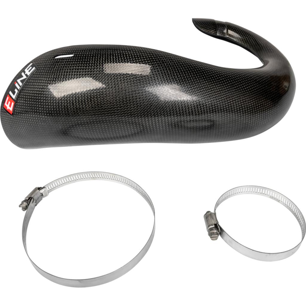 E-Line - KTM/Husqvarna 125/150 FMF Fatty Carbon Fiber Pipe Guard ('19-'22) | MPG12550