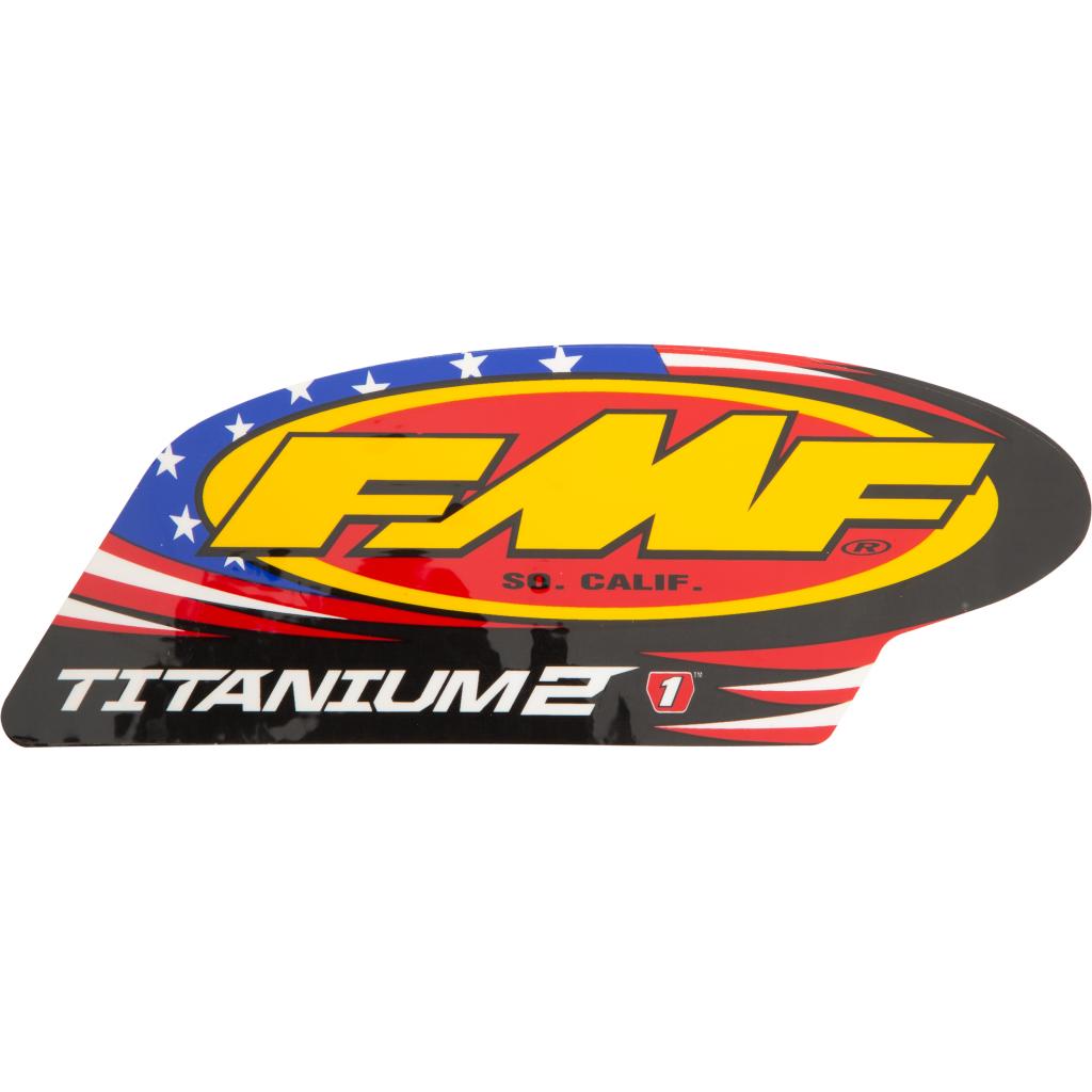 FMF 2-Stroke Titanium 2 Decals &verbar; 012786