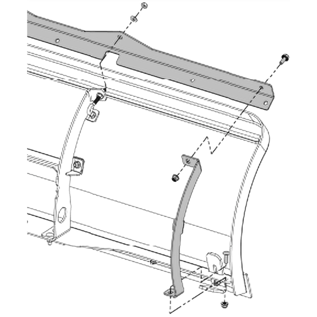 KFI Flex Blade Stiffener Kit &verbar; 106125