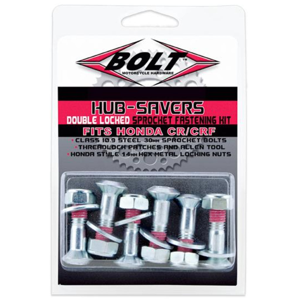 Bolt Honda CR/CRF Sprocket Fastener Double Locked Sprocket Bolt Kit