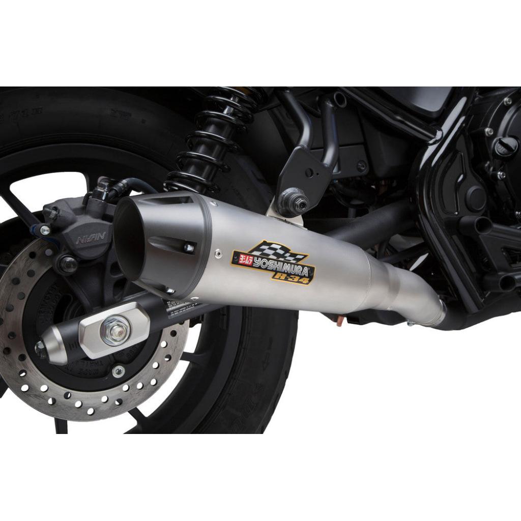 Yoshimura R-34 Works Slip-On Exhaust &verbar; 12570BT510