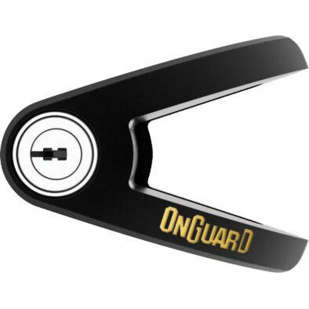 OnGuard Boxer Disk Lock Black With Reminder And Pouch &verbar; 8051
