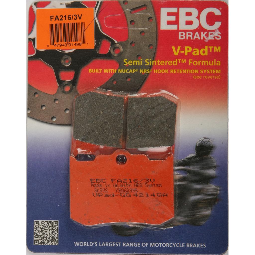 EBC Semi-Sintered Brake Pads &verbar; FA216/3V