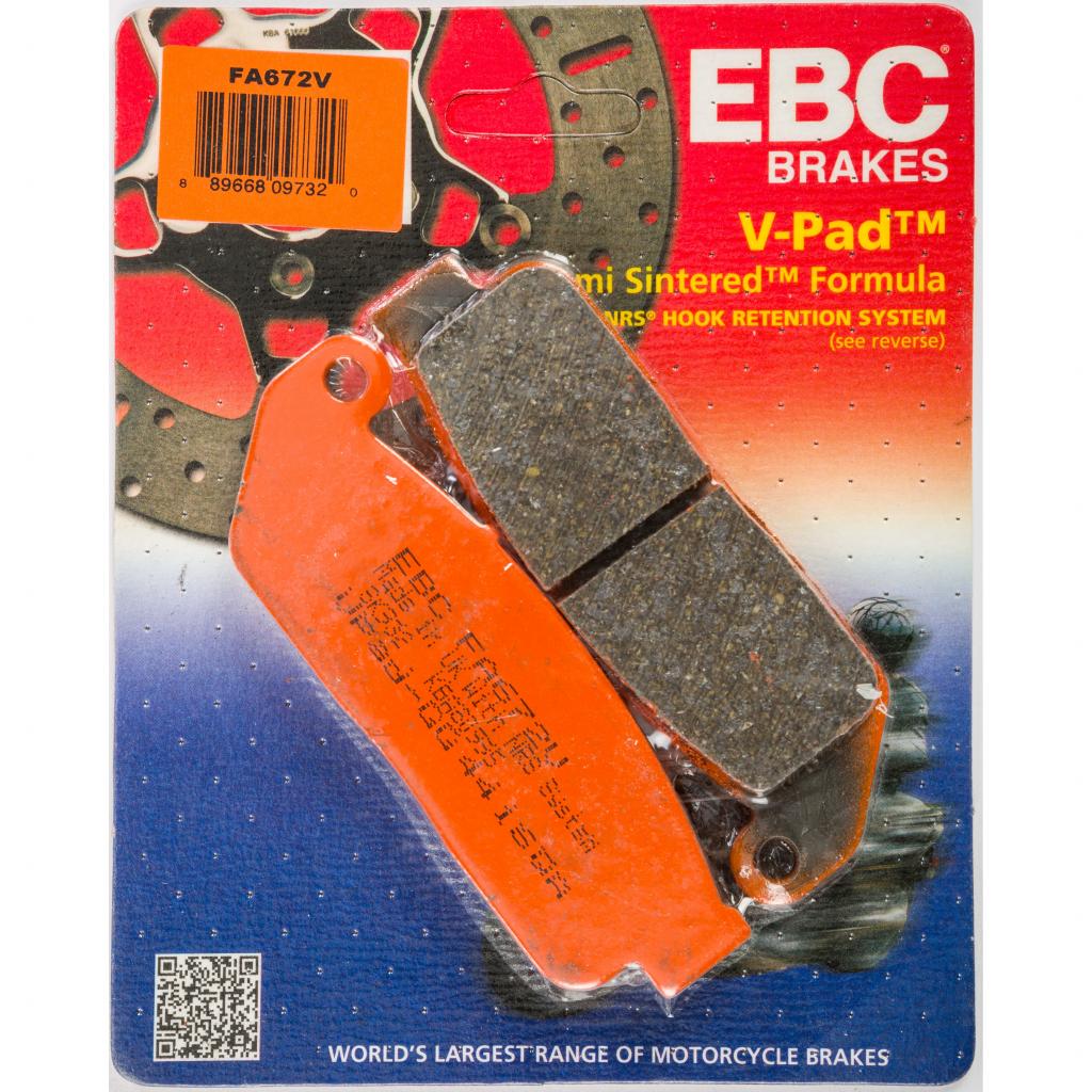 EBC Semi-Sintered Brake Pads &verbar; FA672V