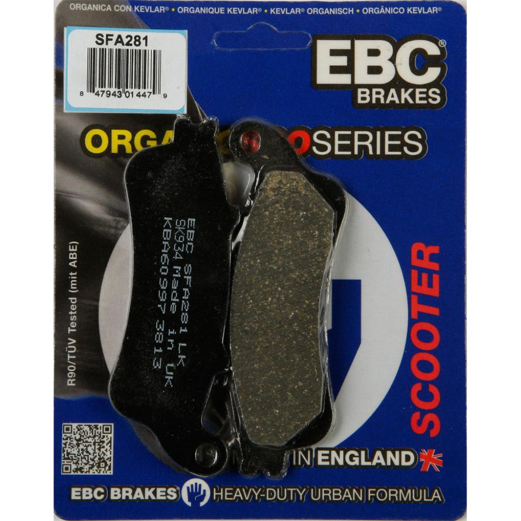 EBC Organic Brake Pads &verbar; SFA281