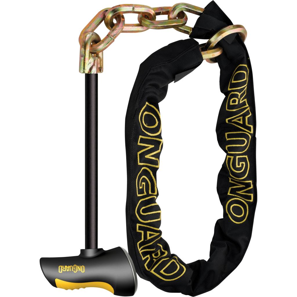 OnGuard Beast Chain Lock w/ X2 Steel Rod Lock 4.5Ft &verbar; 8017LPT