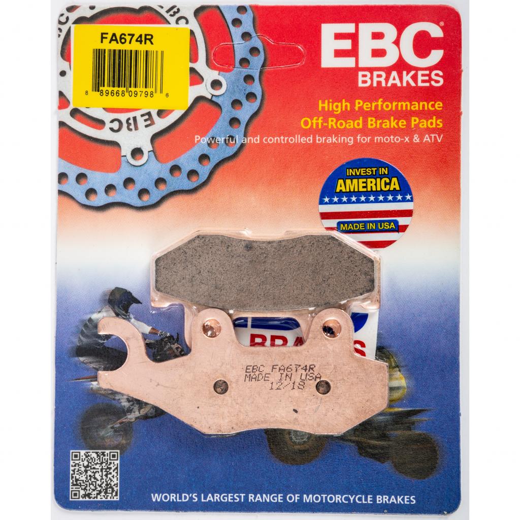 EBC High Performance Brake Pads &verbar; FA674R