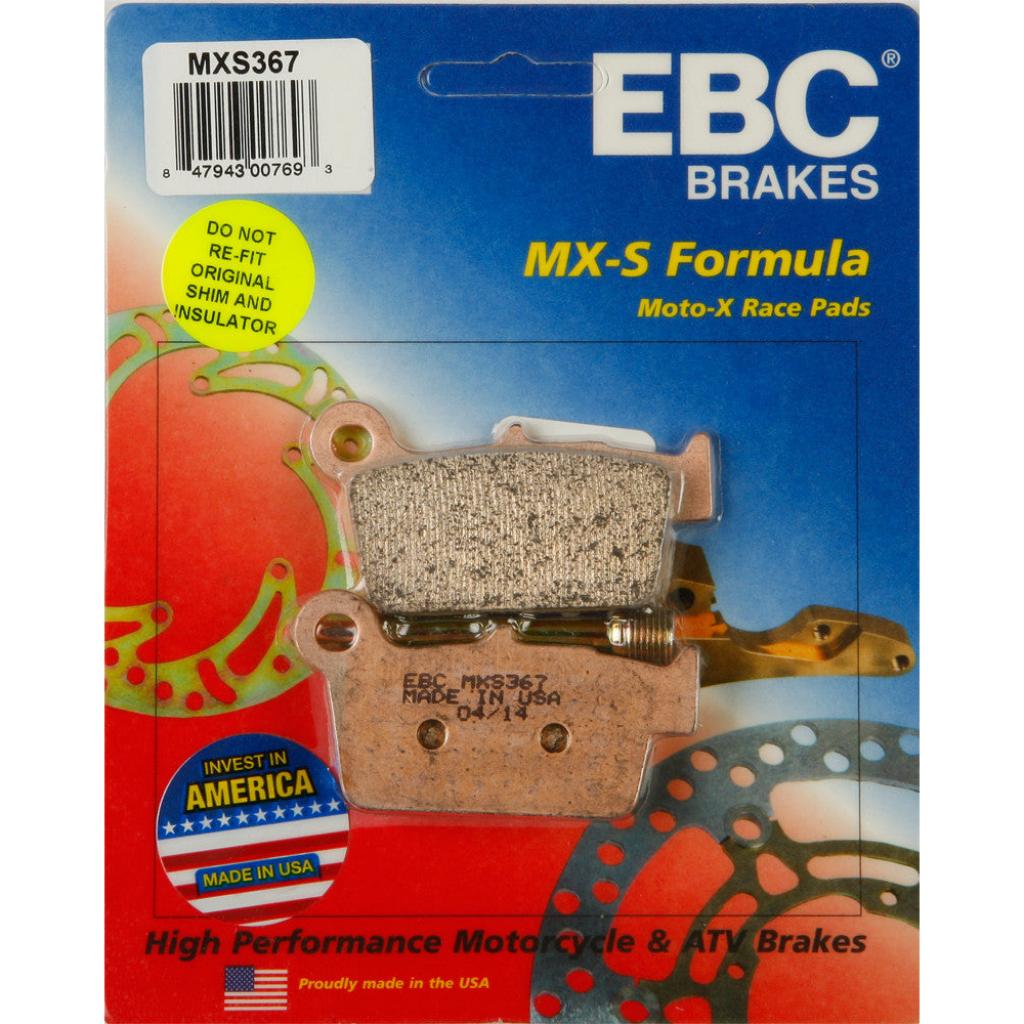 EBC Standard Brake Pads &verbar; MXS367