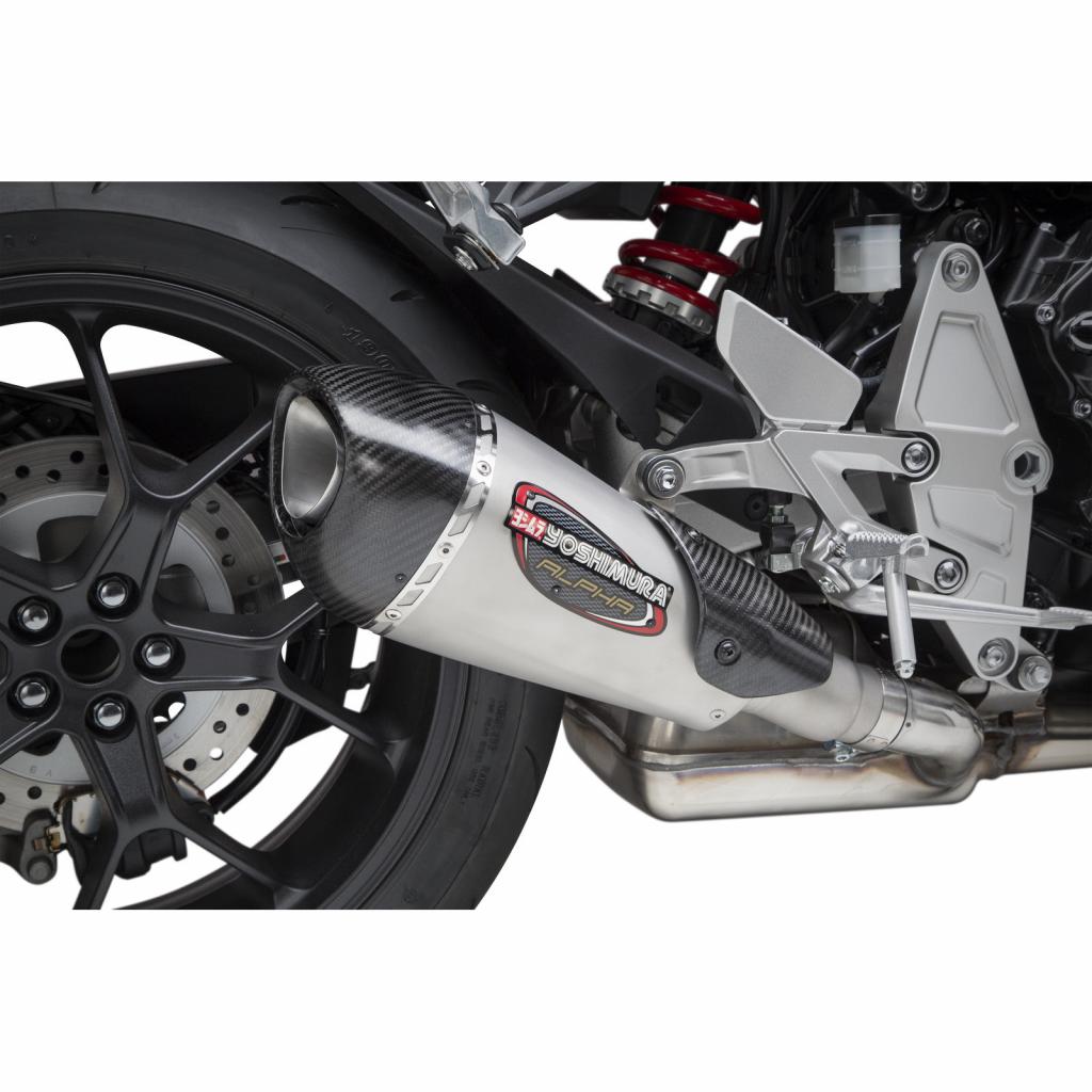 Yoshimura Alpha T Slip-On Exhaust &verbar; 12101BP520