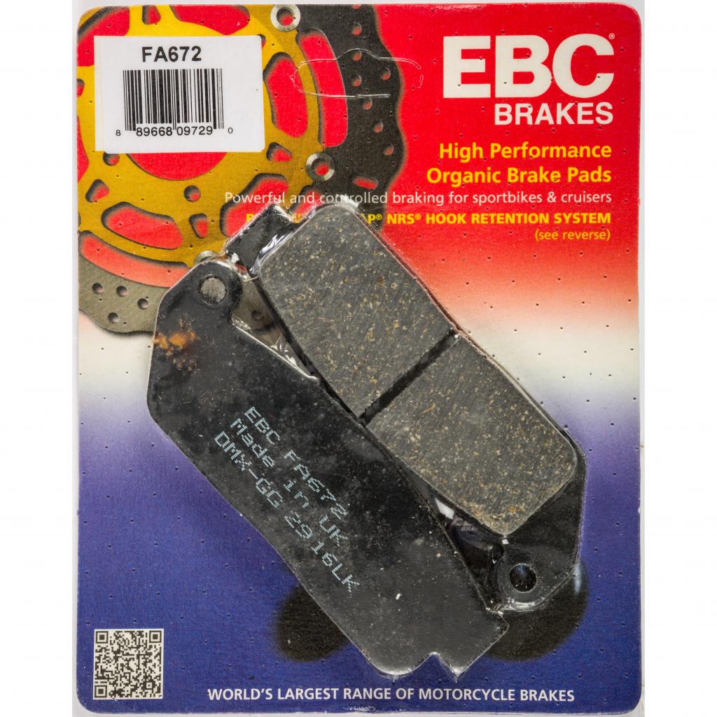 EBC Standard Brake Pads &verbar; FA672