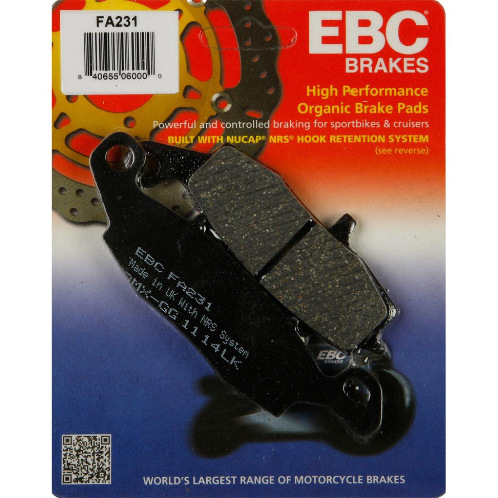 EBC Standard Brake Pads &verbar; FA231