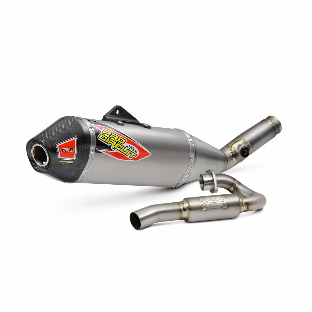 Pro Circuit Ti-6 Exhaust System 2019-22 Kawasaki KX450/XC | 0321945F