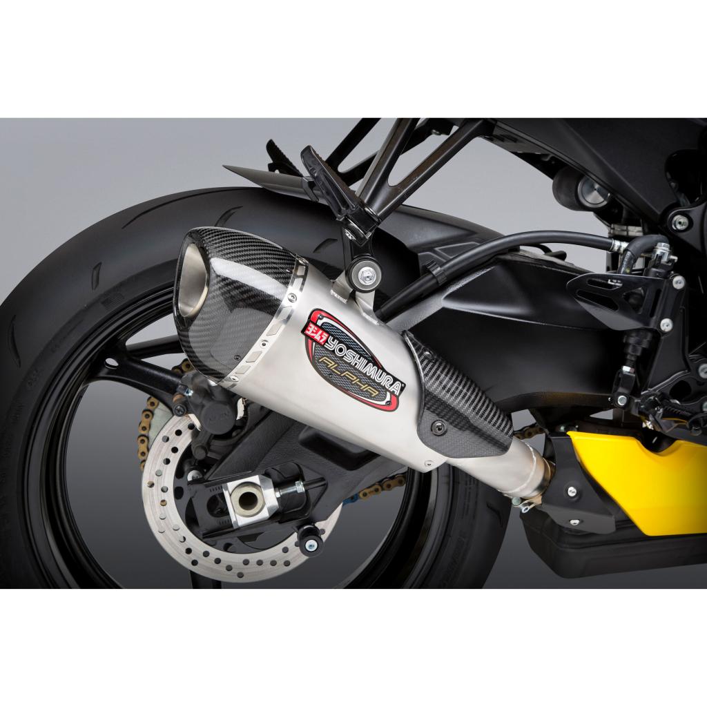 Yoshimura Alpha T Slip-On Exhaust &verbar; 11750BP520