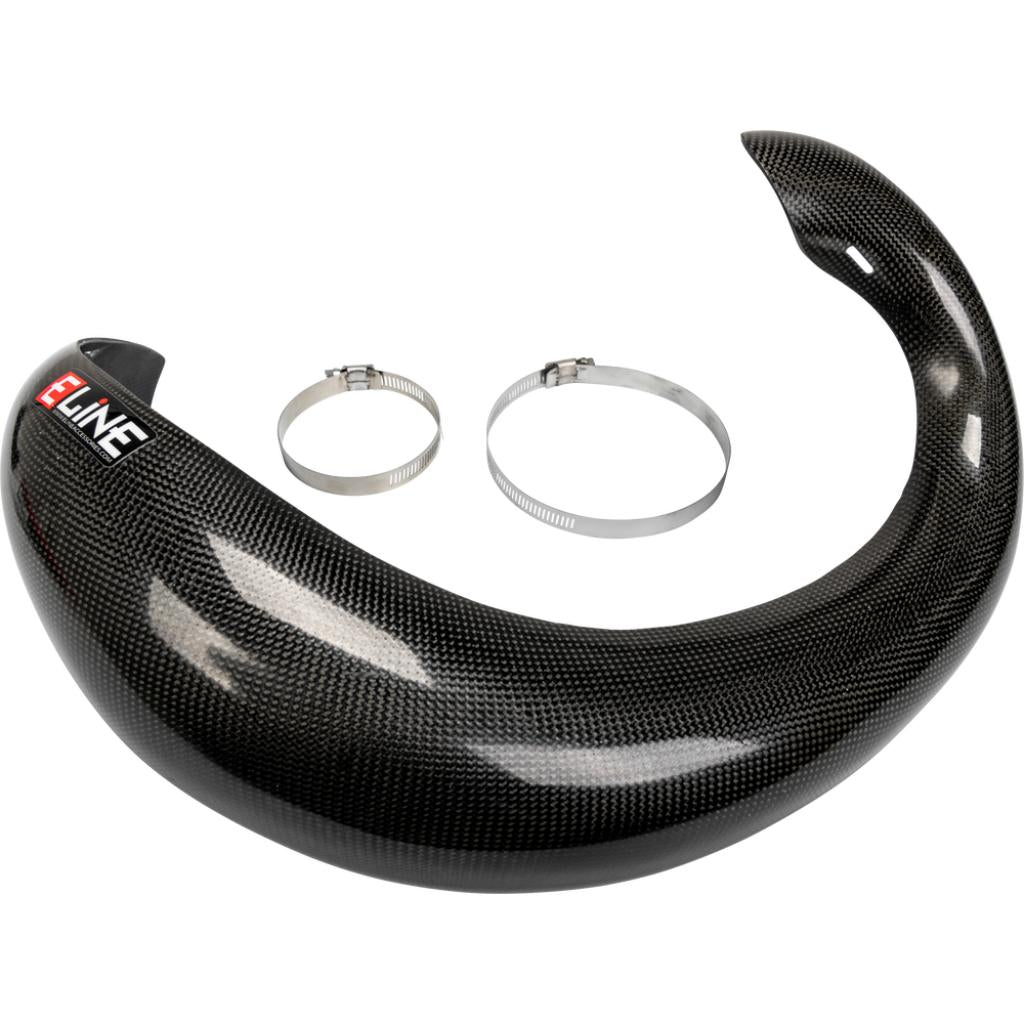 E-Line - KTM/Husqvarna/GasGas 250/300 Carbon Fiber Stock Pipe Guard ('19-'22) | MPG25019