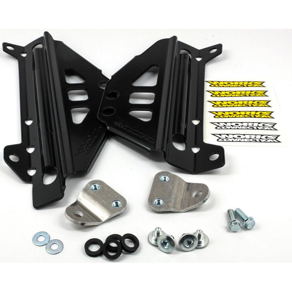 Works Connection Kawasaki Radiator Braces KX450F ('12-'15)