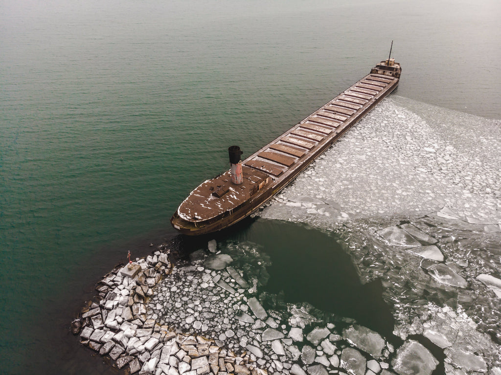 container ships causing pollution