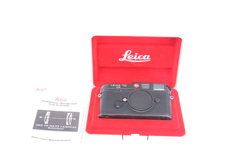 Leica M6 Black with box