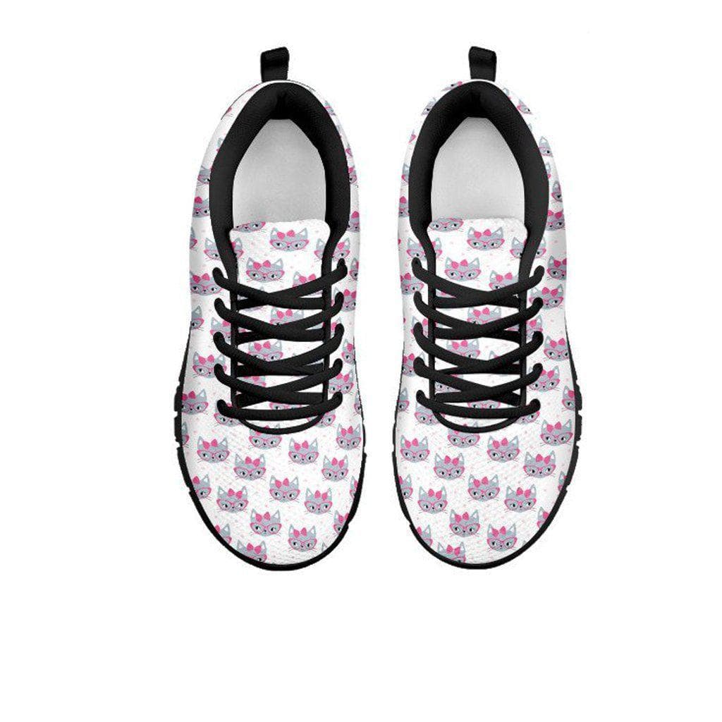 pink ribbon sneakers