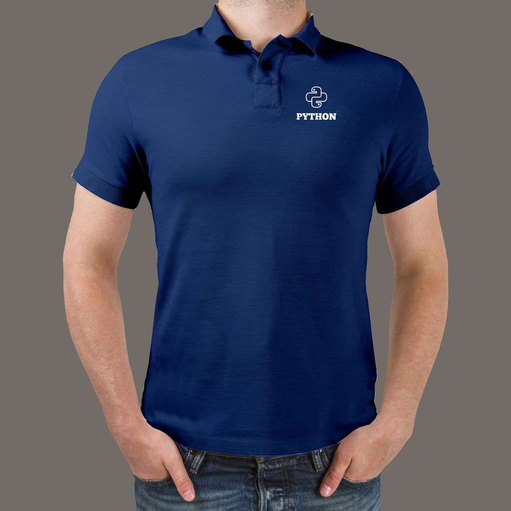 Python Polo T-Shirt For Men – TEEZ.in