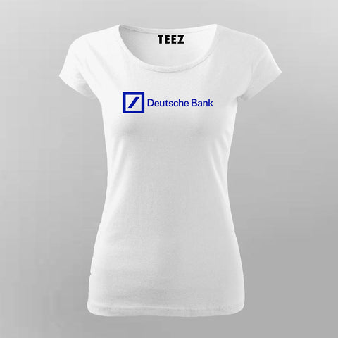 Deutsche Bank Logo T Shirt For Women Teez In