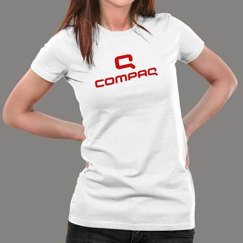 Compaq T-Shirt For Women – TEEZ.in