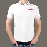 Indusind Logo Polo T-Shirt For Men