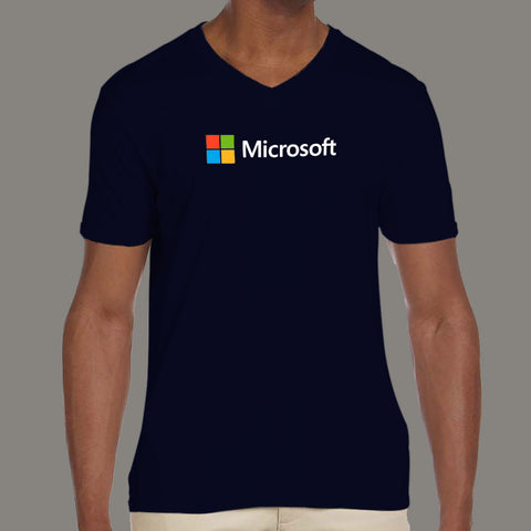 Microsoft Logo Men’s Profession T-Shirt – TEEZ.in