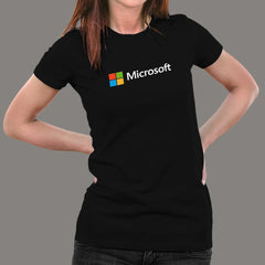 Microsoft Logo Modern Innovator Tee - Empowering Every Dream –