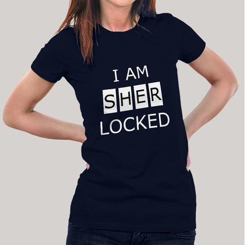 Buy I M Sherlocked Sherlock Fan Women S T Shirt At Just Rs 349 On Sa Teez In